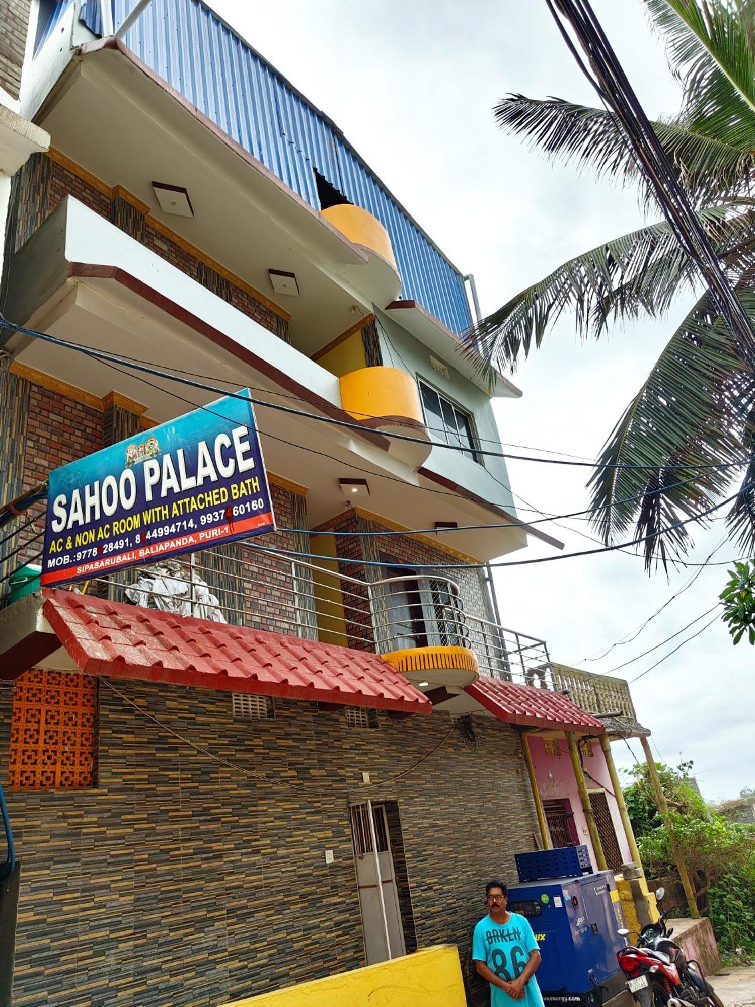 Goroomgo Sahoo Palace Puri - Prime Location Near Sea Beach - Excellent Service With Parking Facilities Экстерьер фото
